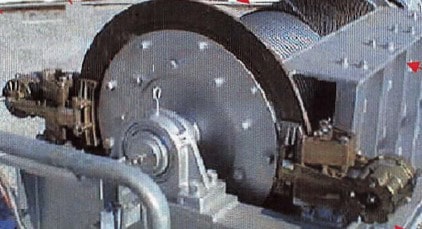 logging hoist braking system original, caliper brake