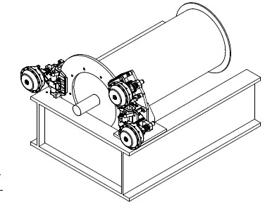 three caliper braking system, disc brake